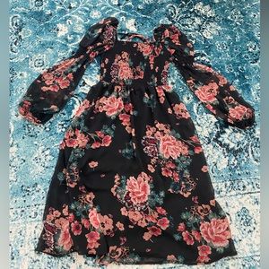 June & Hudson Floral MIDI Dress